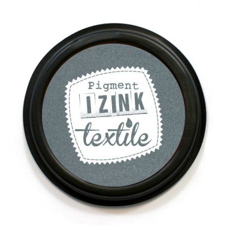 Poduszka z tuszem do tkanin Aladine, 7cm Szara
